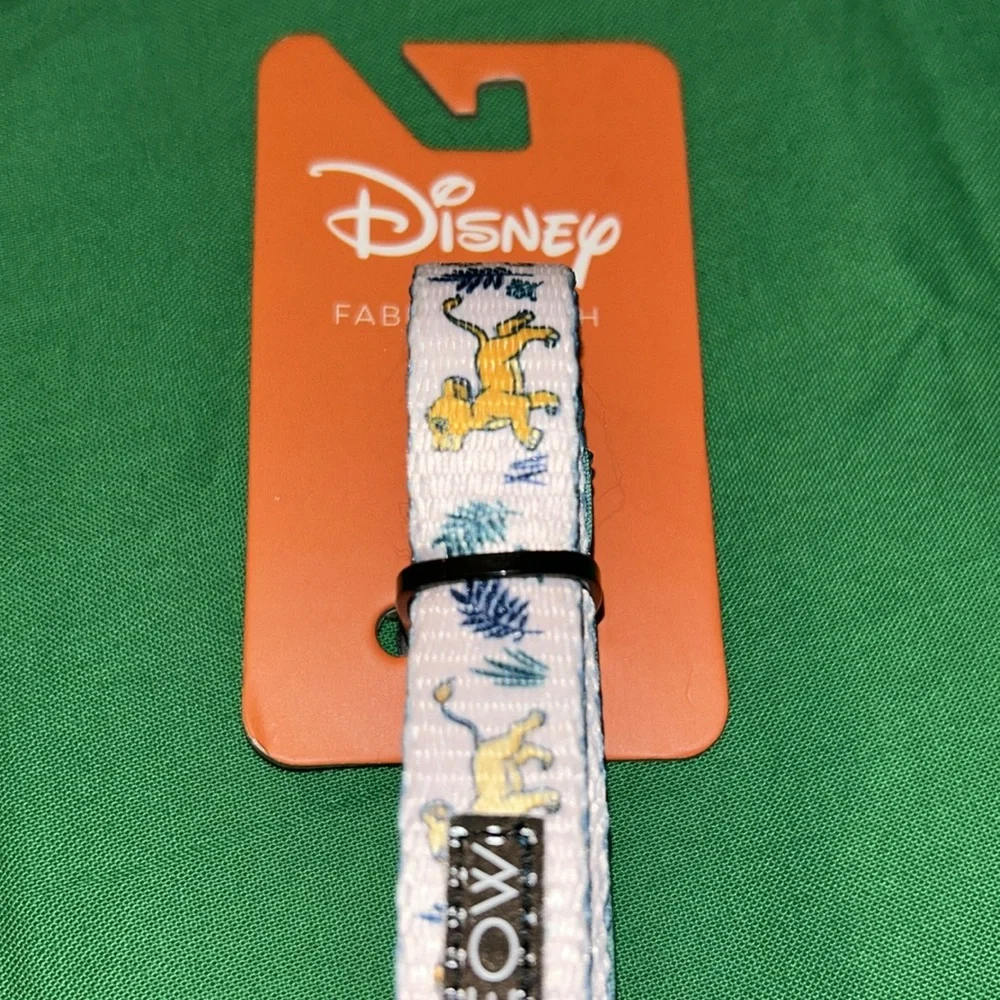 Sassy Meow Disney Lion King Cat Collar (S) and Matching Leash